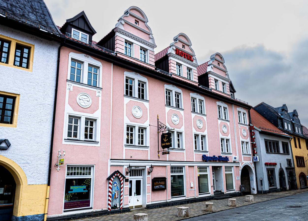 Hotel Anker Saalfeld Saale ภายนอก รูปภาพ