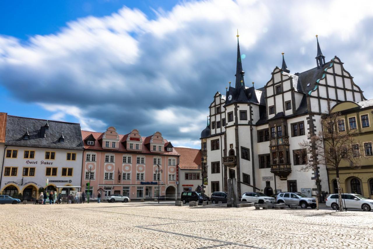 Hotel Anker Saalfeld Saale ภายนอก รูปภาพ