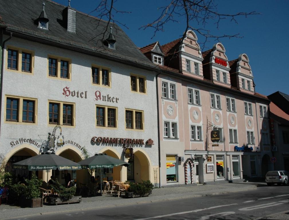 Hotel Anker Saalfeld Saale ภายนอก รูปภาพ