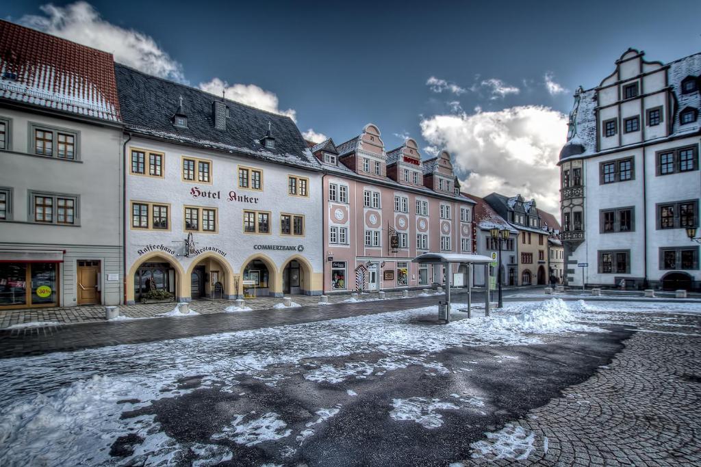 Hotel Anker Saalfeld Saale ภายนอก รูปภาพ